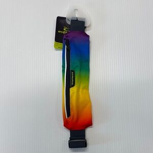 Amphipod Airflow Microstretch Series Rainbow Running Belt
